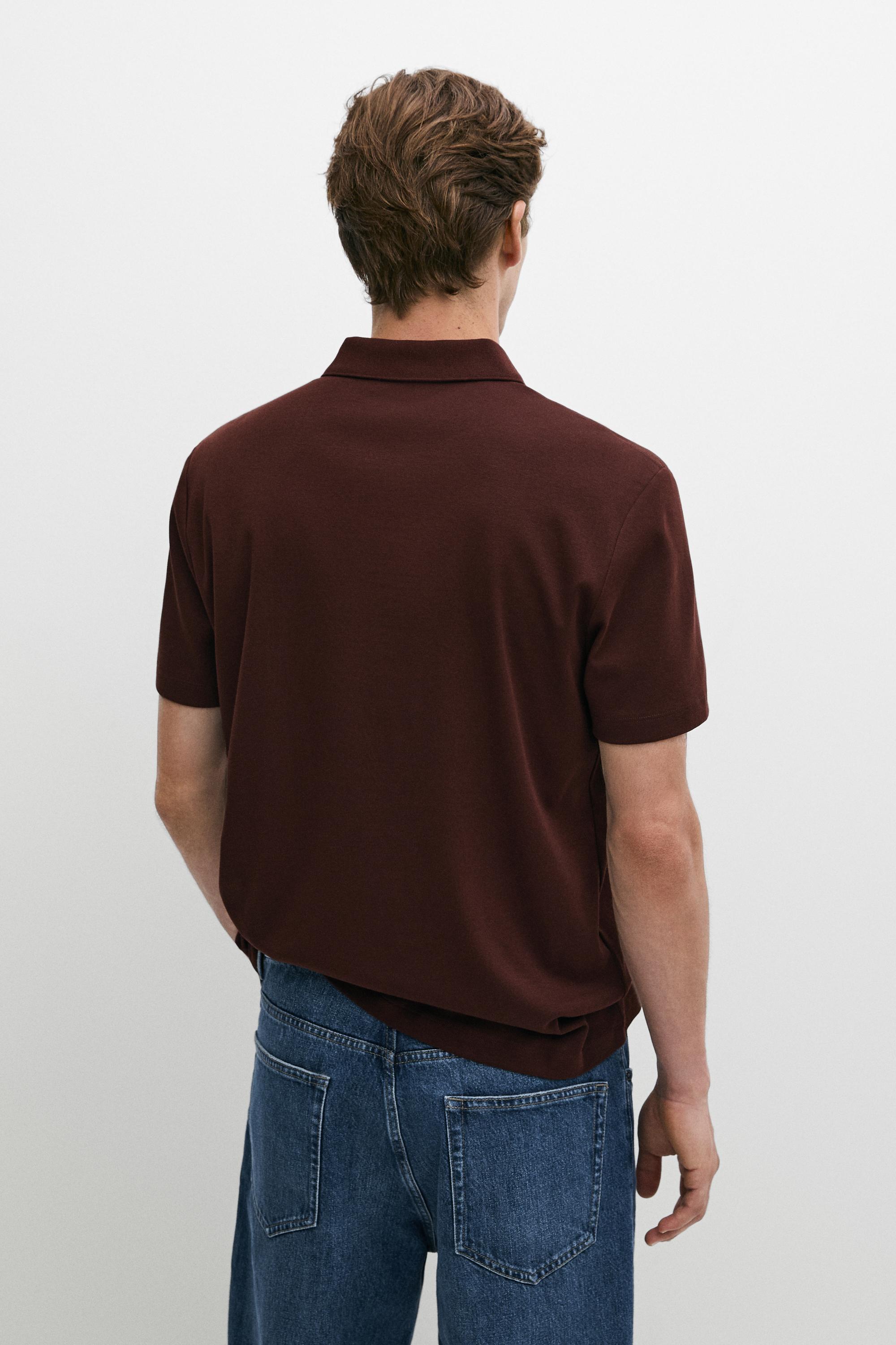100% cotton short sleeve polo shirt
